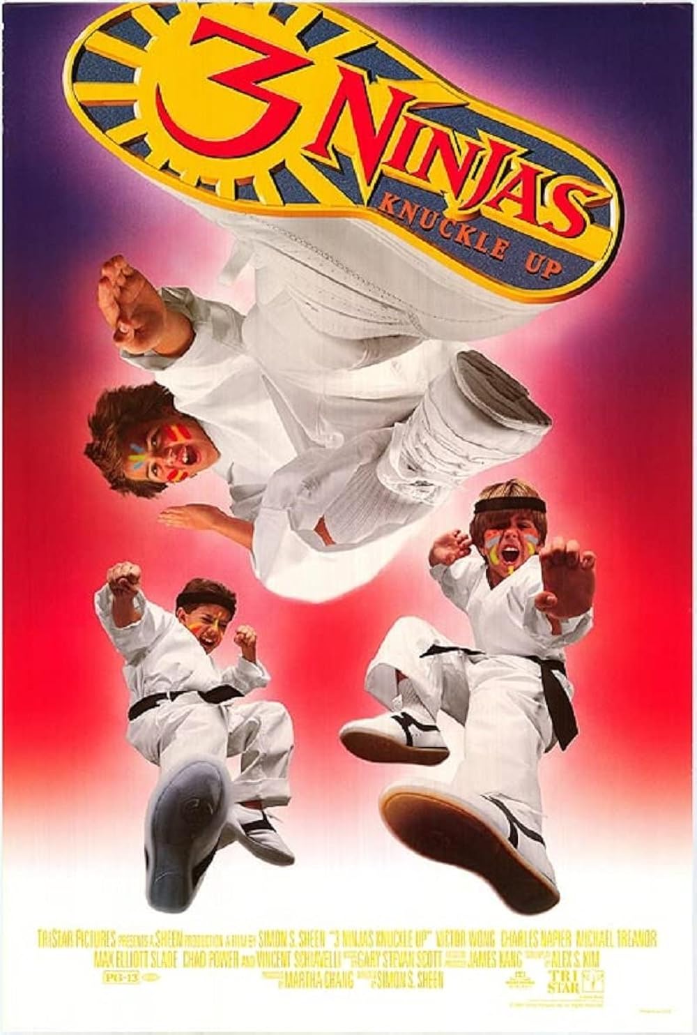 3 Ninjas Knuckle Up movie poster